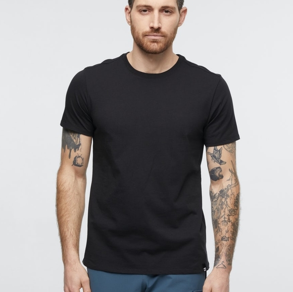 MEC t-shirt black organic cotton short sleeve t XXL - Picture 2 of 7